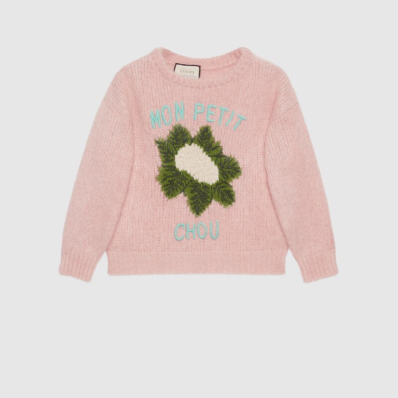 gucci crop sweater