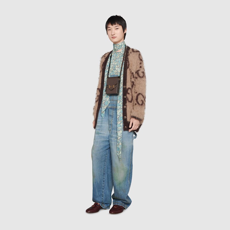 グッチ ホースビット 1955〕ミニバッグブラウン レザー | GUCCI® JP グッチ ホースビット 1955〕ミニバッグブラウン レザー | GUCCI® JP
