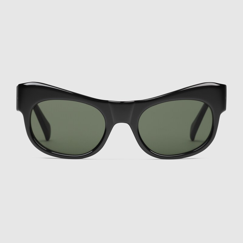 gucci thick frame sunglasses