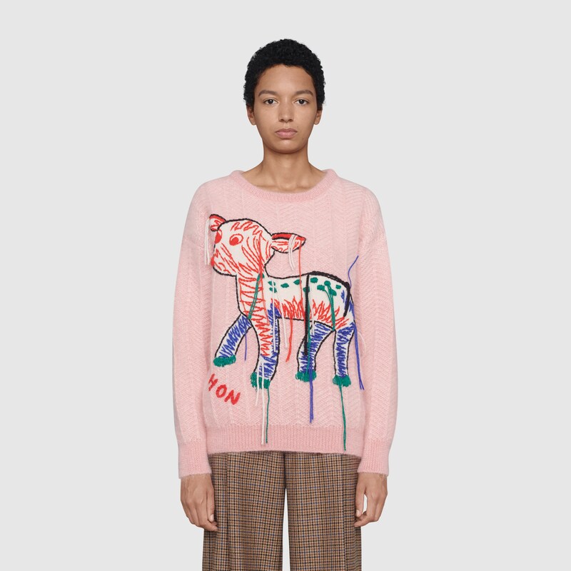 gucci fawn sweatshirt