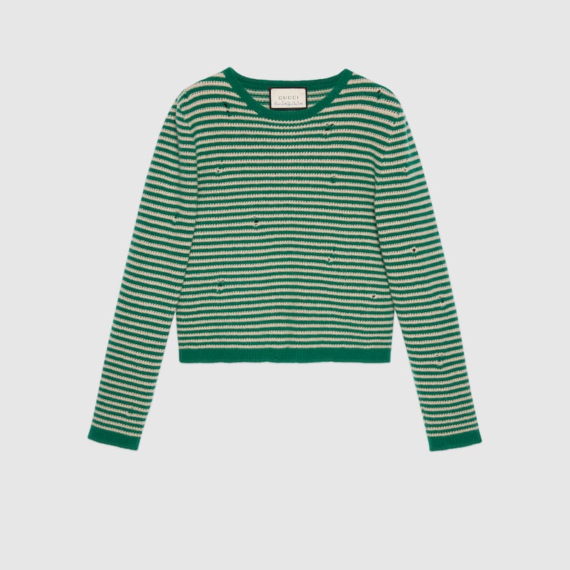 gucci stripe jumper