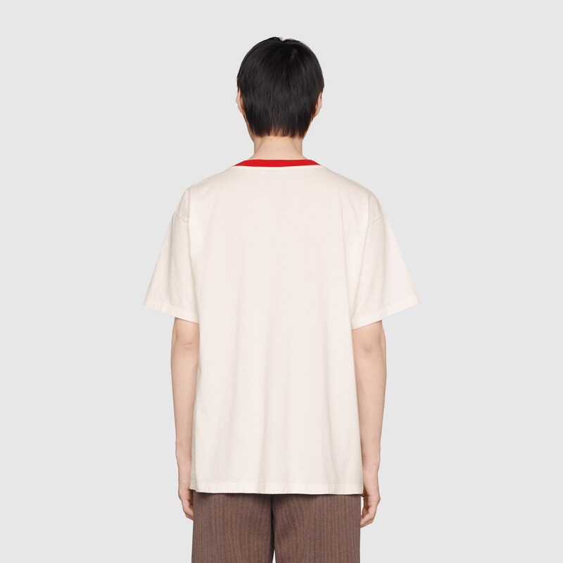 T Shirt Oversize A Imprime Chat Gucci Gucci Fr T Shirt Oversize A Imprime Chat Gucci Gucci Fr