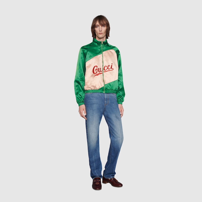 gucci green bomber