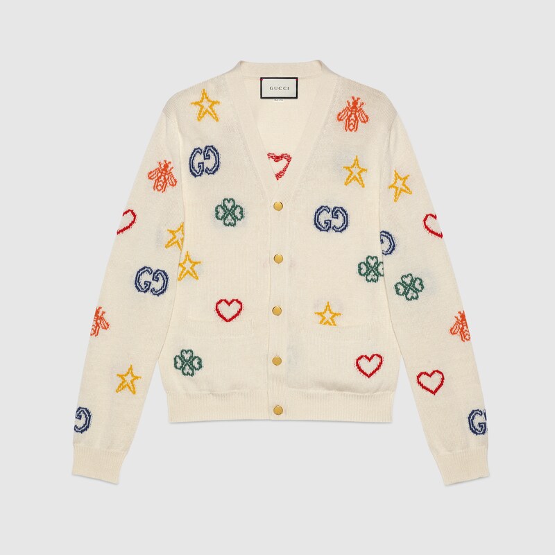 gucci jacquard sweater