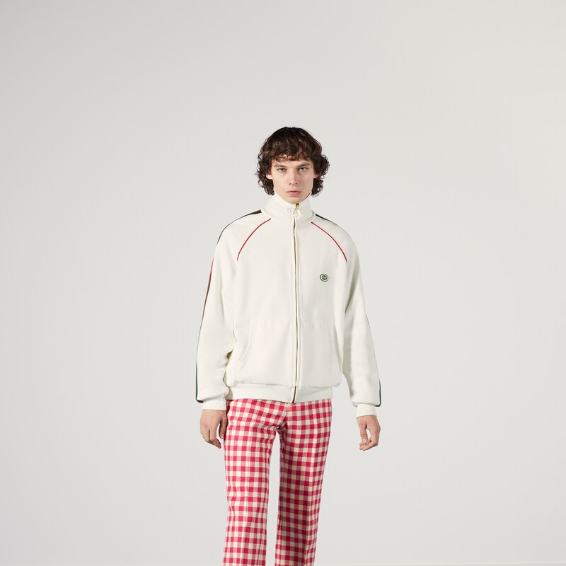 felpa gucci con cerniera