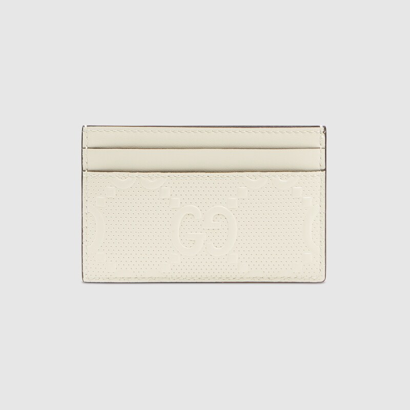gucci embossed card holder