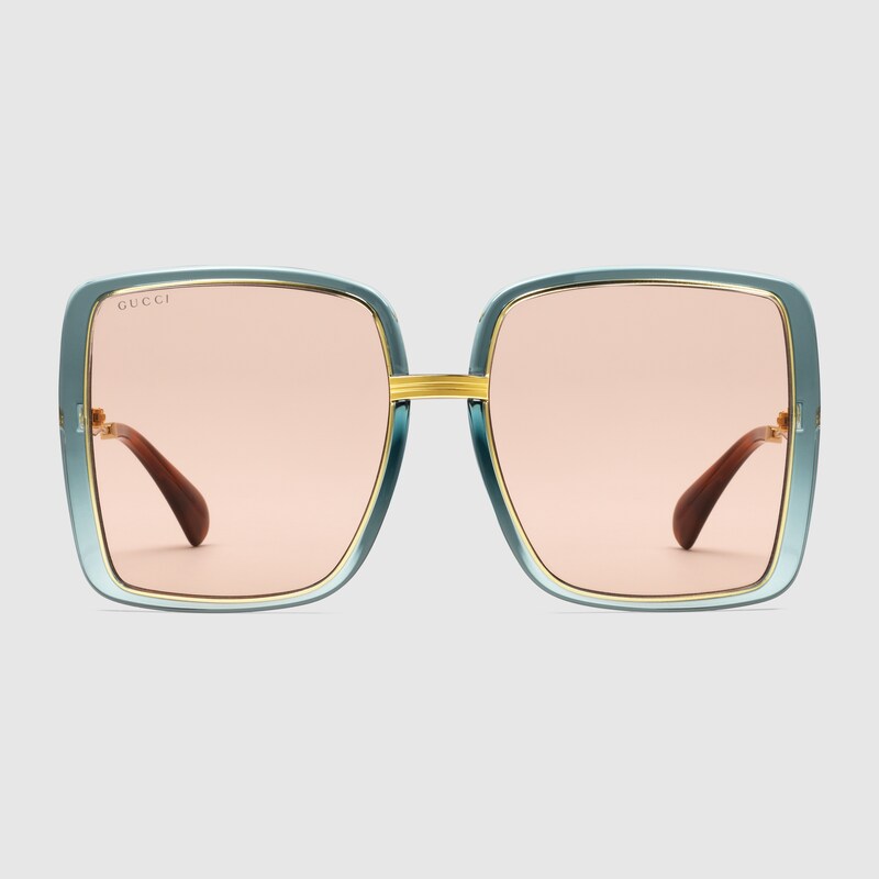 square frame gucci sunglasses