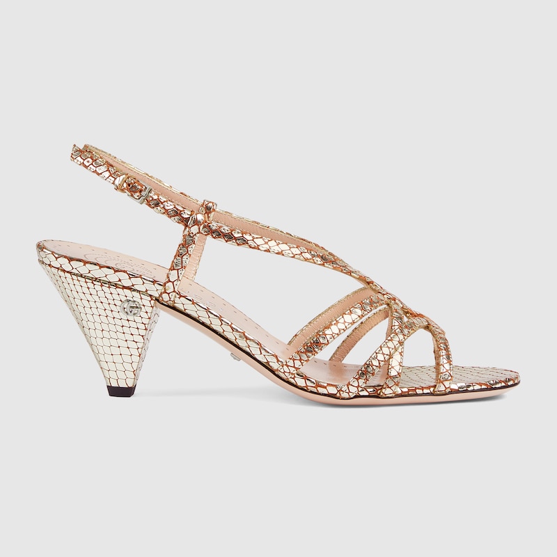 sandales python femme