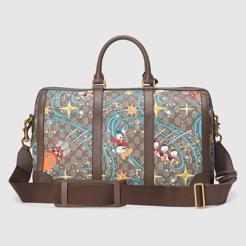 gucci disney duffle bag