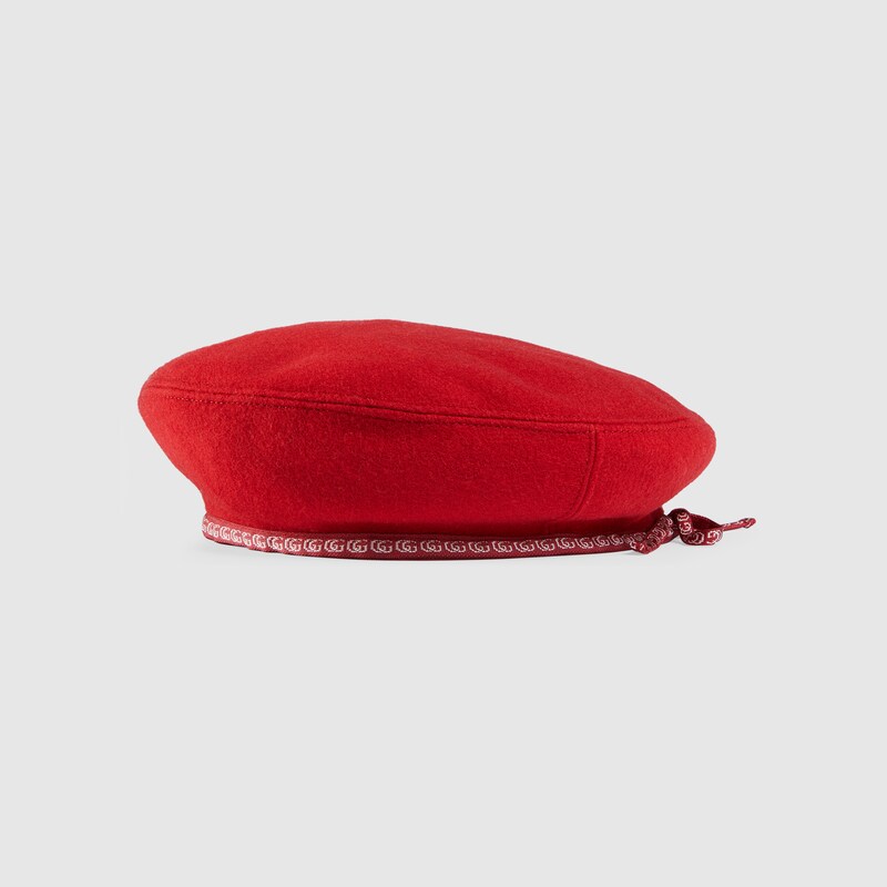 gucci wool beret