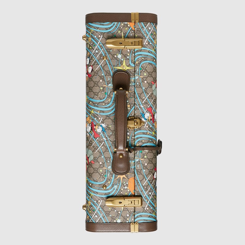 gucci mickey mouse luggage