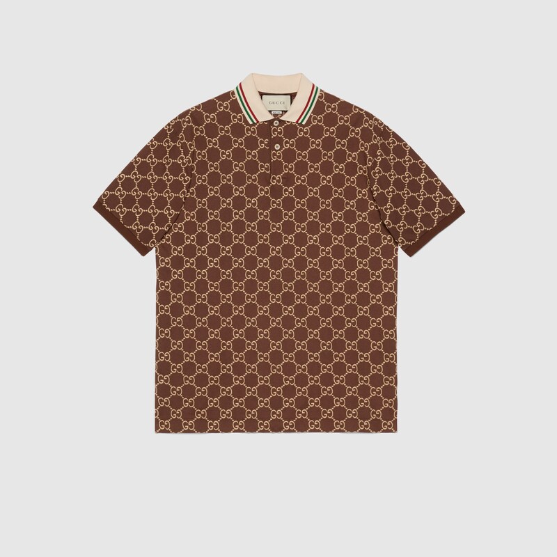 gucci shirt brown