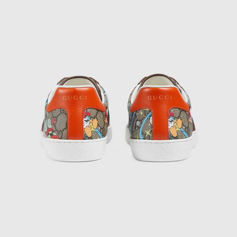 gucci donald duck high tops