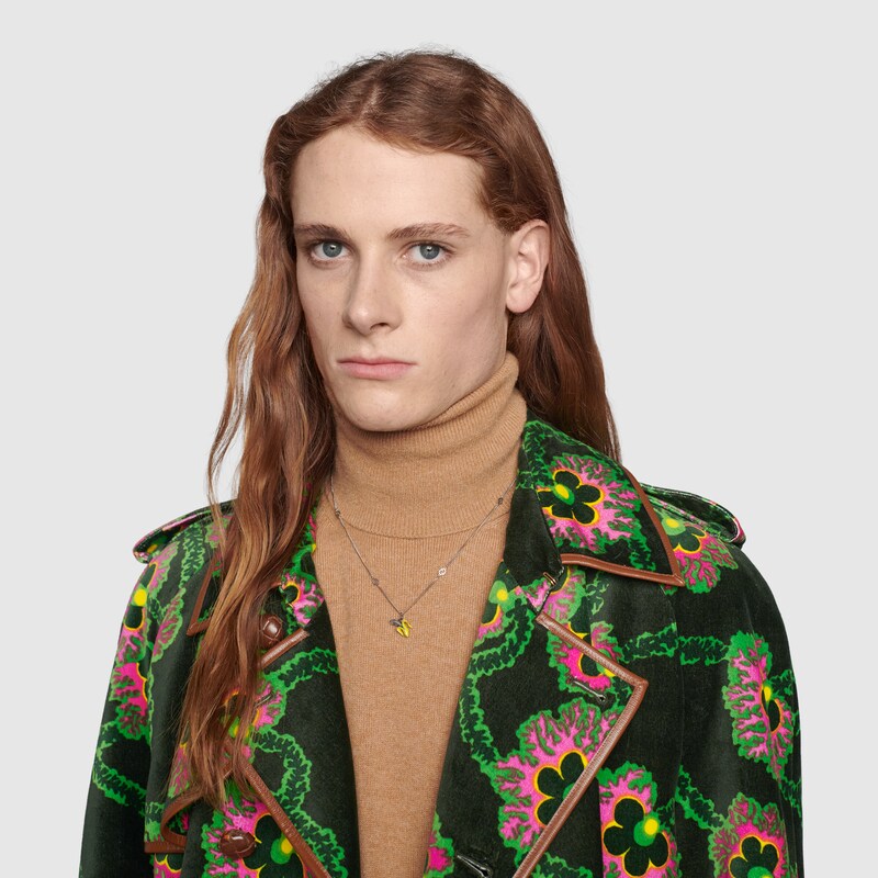 Collana GG con banana in argento 925 | GUCCI® Italia