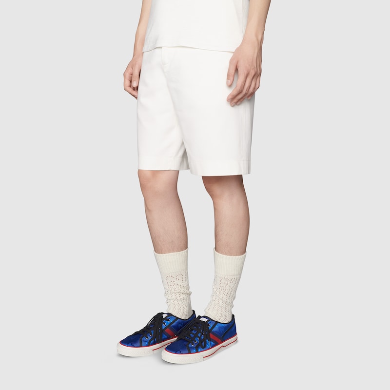 Sneaker Gucci Off The Grid uomo in ECONYL® GG blu | GUCCI® Italia