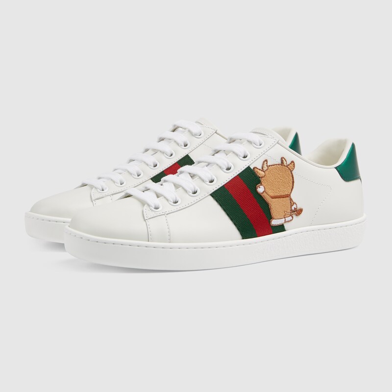 White Doraemon x Gucci women's Ace sneaker GUCCI® RO