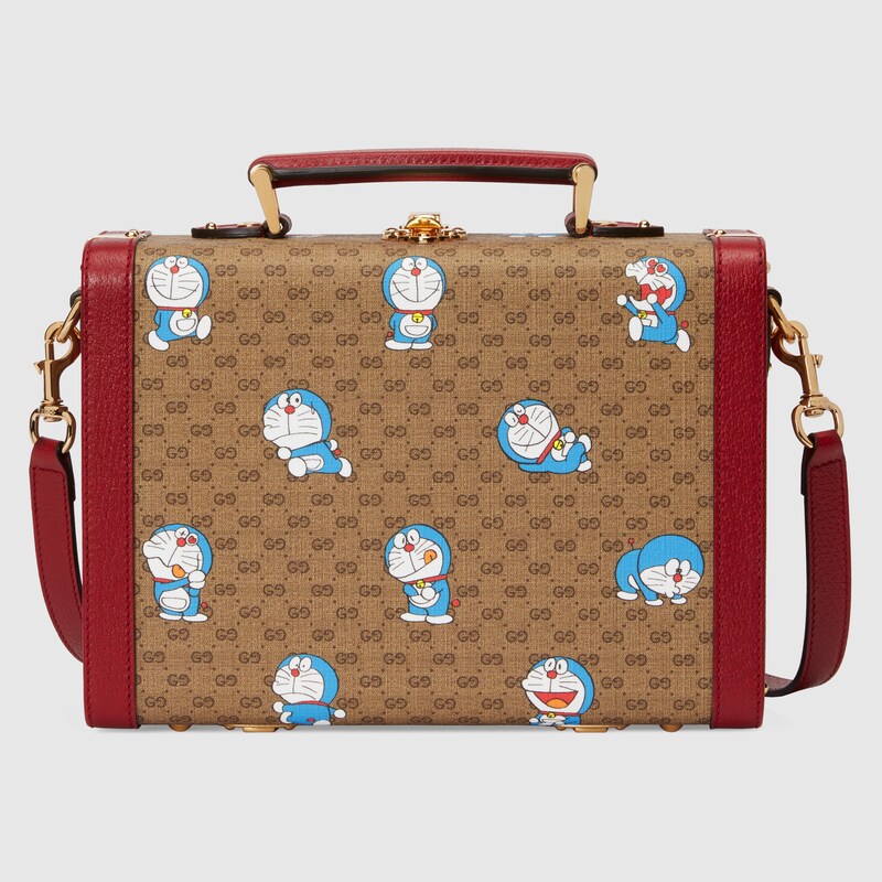 Gucci ドラえもん X Gucci ビューティーケース Detail 2 Gucci Jp