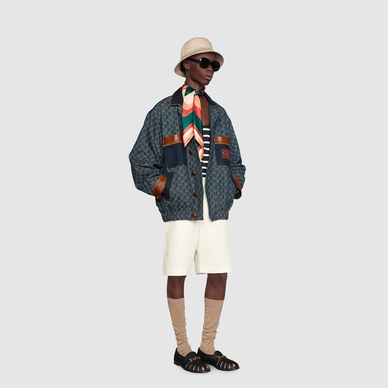 gucci eco washed denim