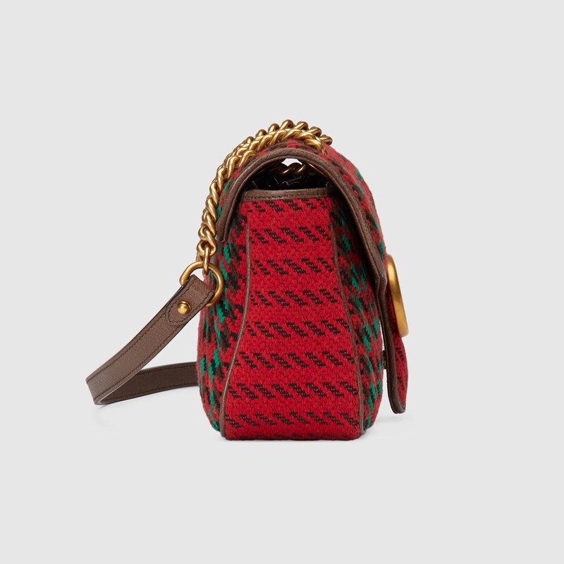 gucci purse with green and red strap