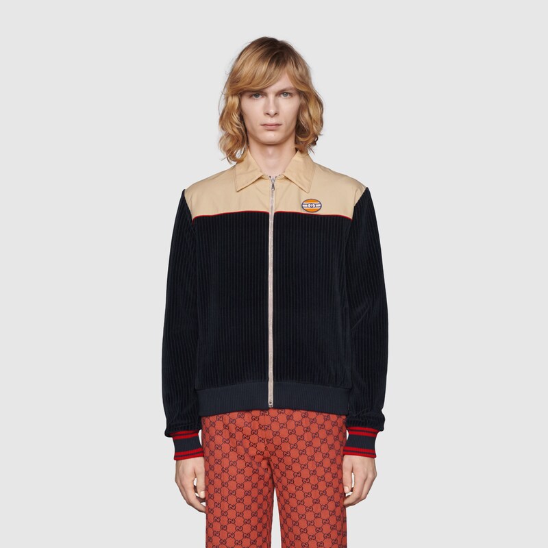 gucci zip up jacket
