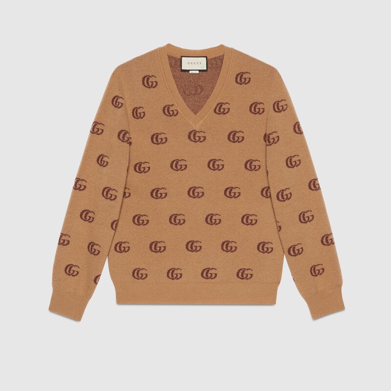 brown gucci sweater