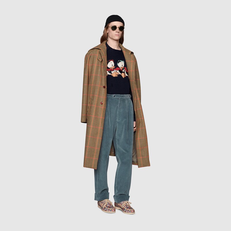 gucci donald duck cardigan