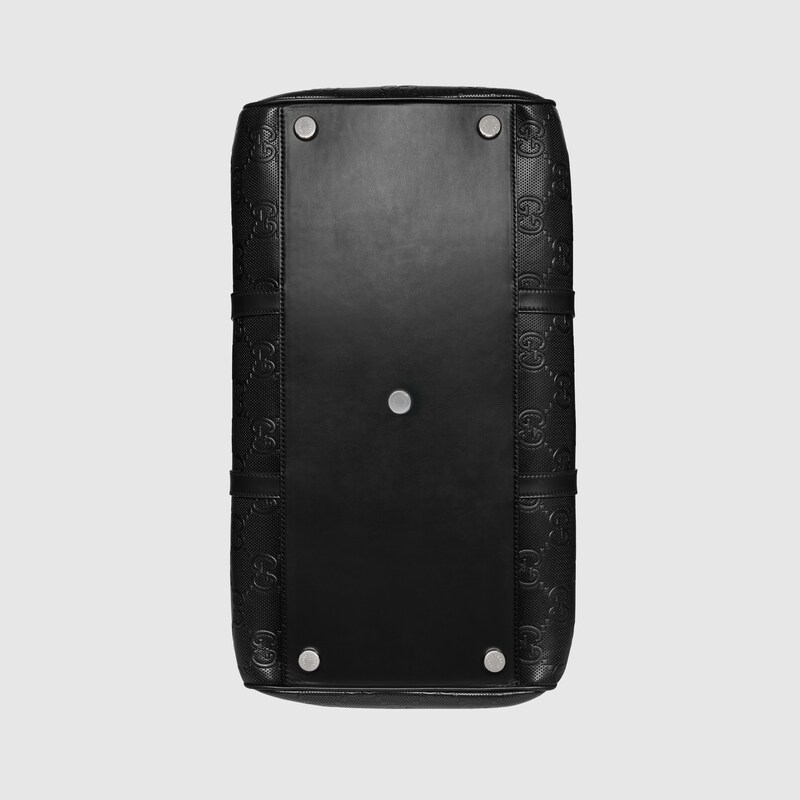 gucci duffle bolsa black