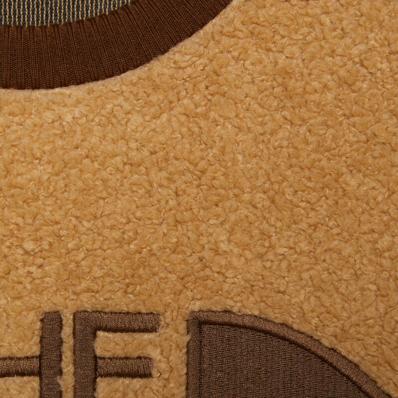 Brown The North Face X Gucci Faux Fur Sweatshirt Gucci Uk