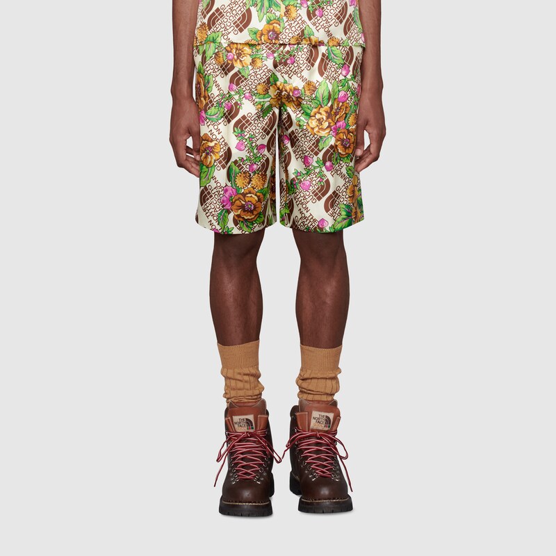 gucci shorts white