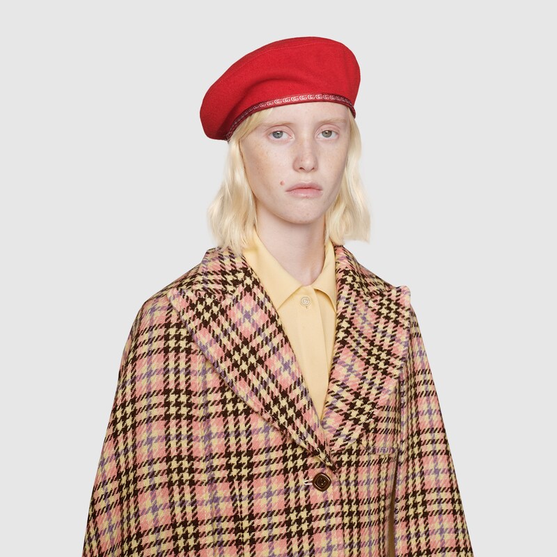 gucci wool beret