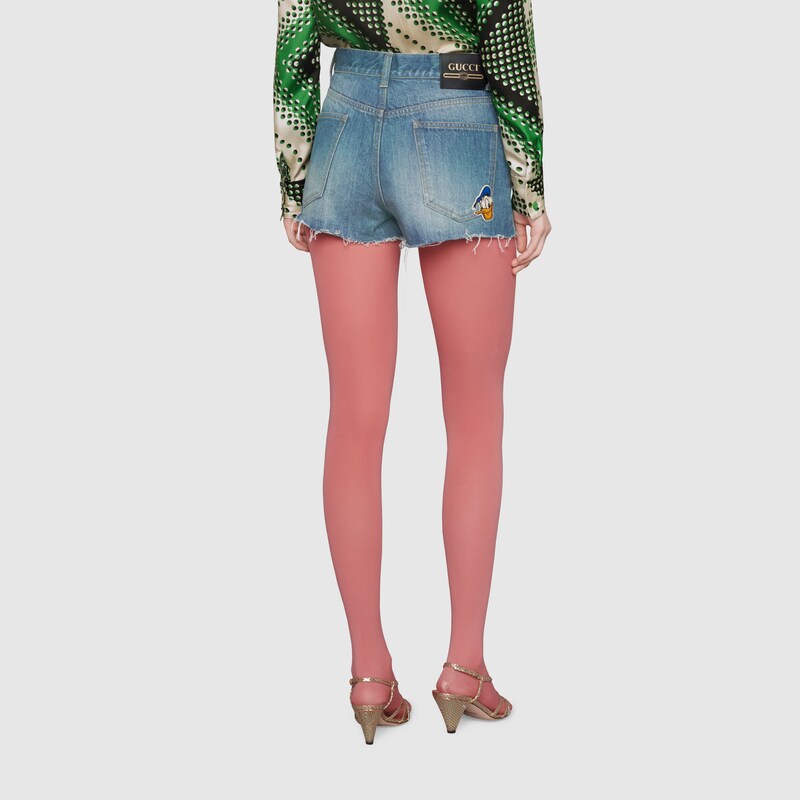 gucci jean shorts