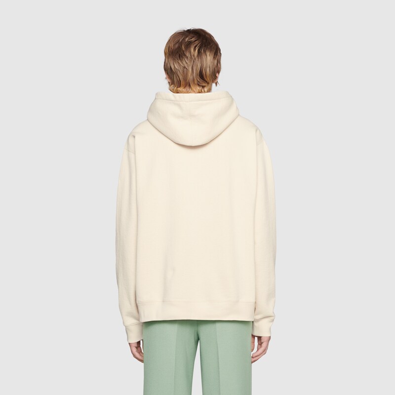 ドラえもん X Gucci コットン スウェットシャツ Detail 2アイボリー Gucci Jp