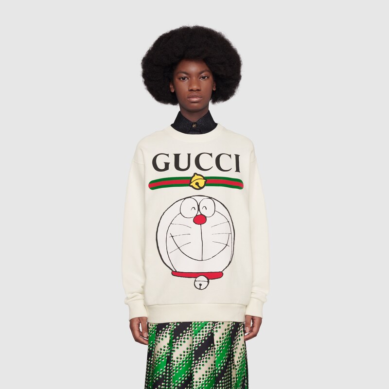 Doraemon x Gucci cotton sweatshirt in 