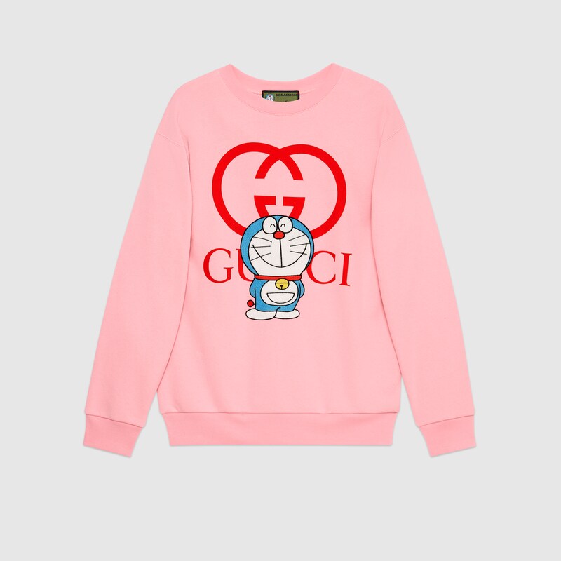 pink gucci sweatshirt