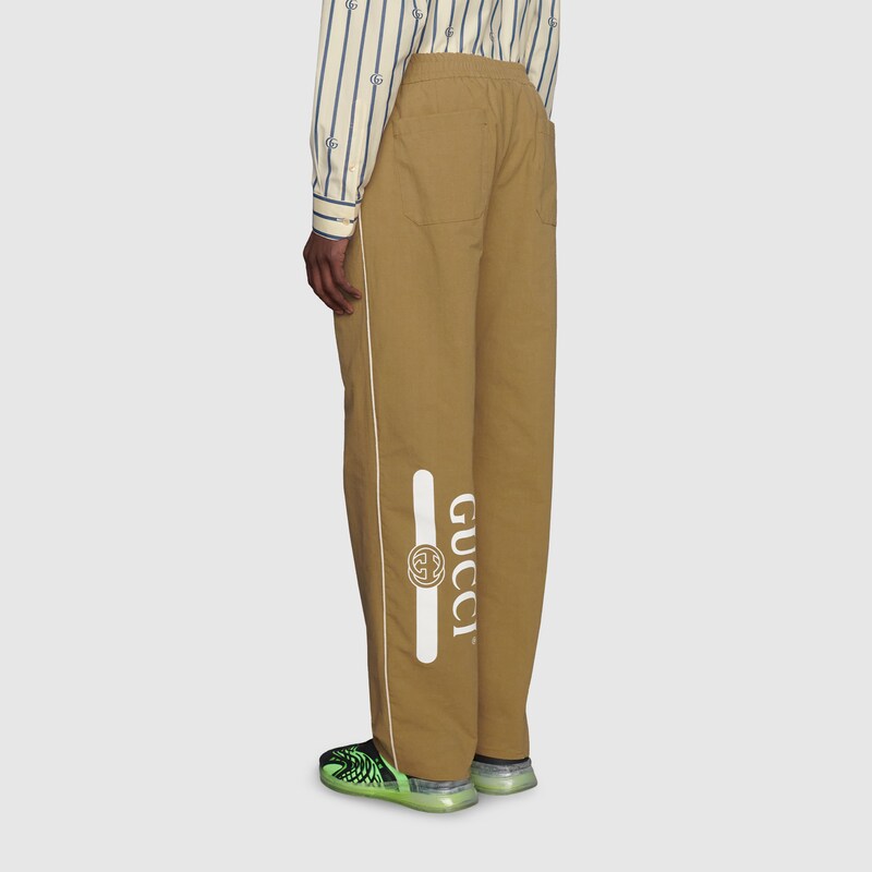 gucci logo pants