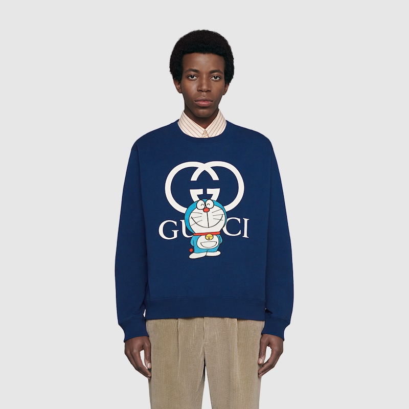 gucci blue sweatshirt