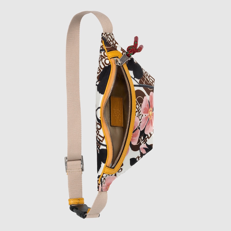 gucci x the north face belt bag