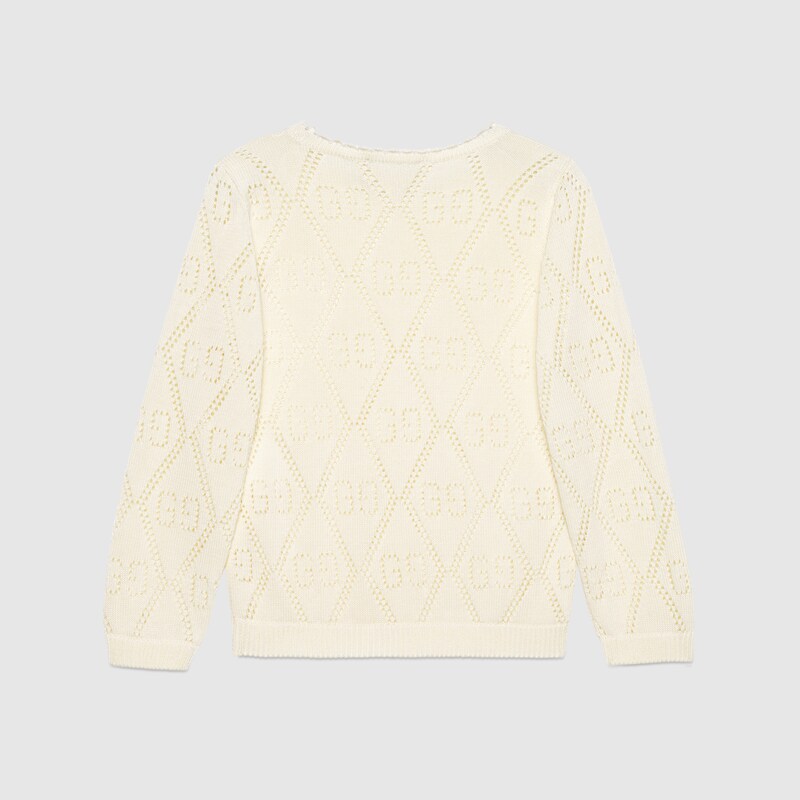 white gucci jumper