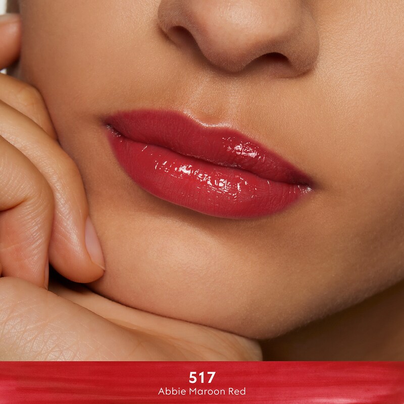 517 Abbie Maroon Red, Rouge De Beauté Brillant in 517 Abbie Maroon Red |  GUCCI® Canada