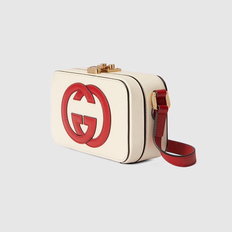 Interlocking G Mini Bag In White Leather Gucci Us