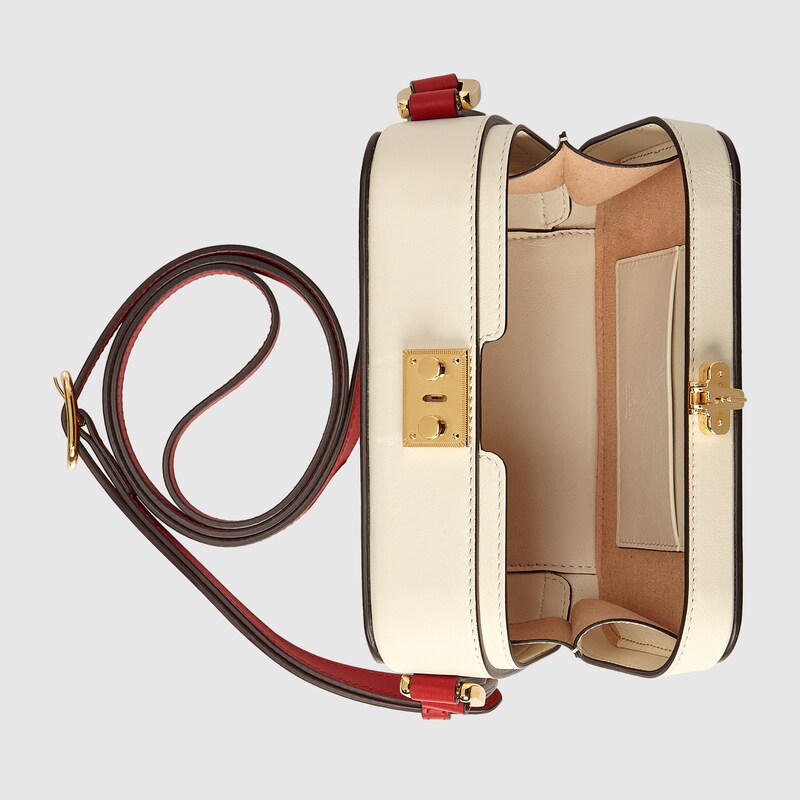 Interlocking G Mini Bag In White Leather Gucci Us