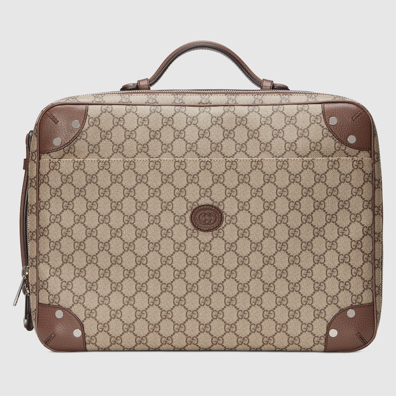 gucci supreme briefcase