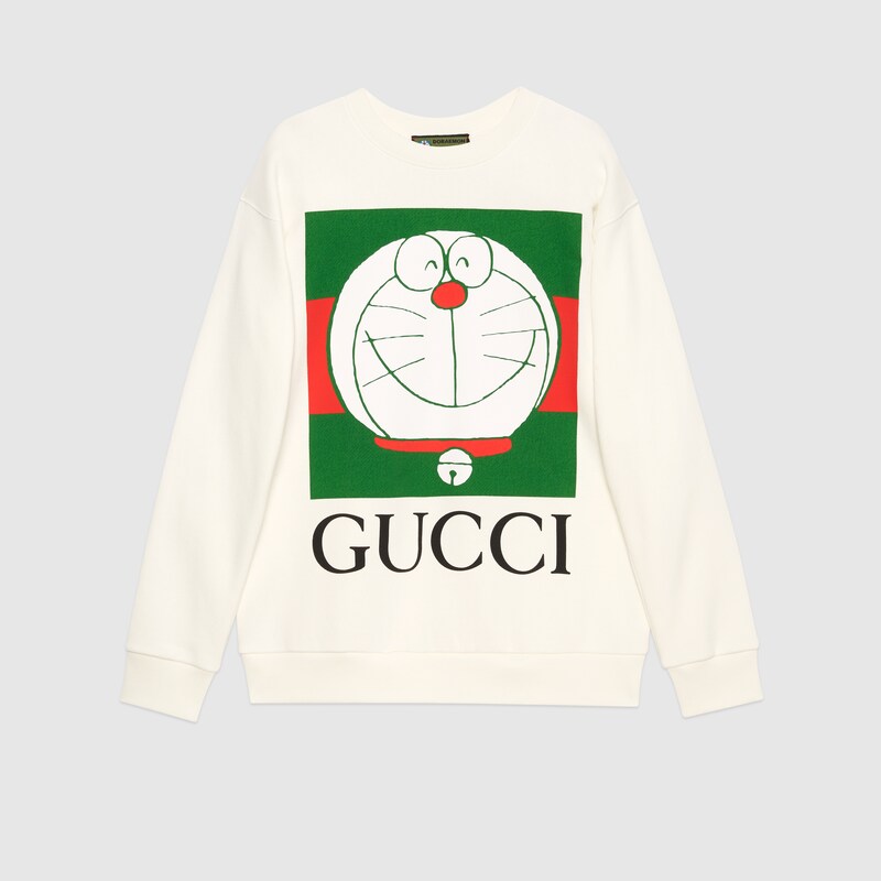 Doraemon X Gucci联名系列棉质卫衣 Gucci Ae Doraemon X Gucci联名系列棉质卫衣 Gucci Ae