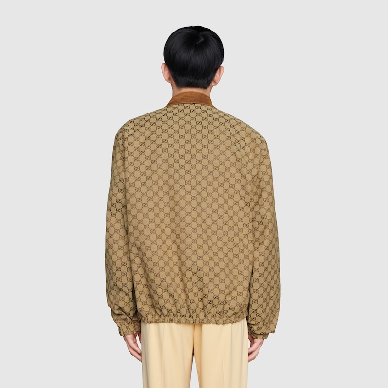 GG リバーシブル ジャケットライトブラウン | GUCCI® JP
