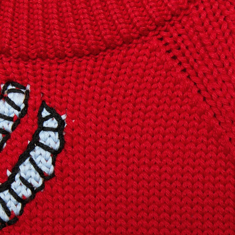 childrens red jumper