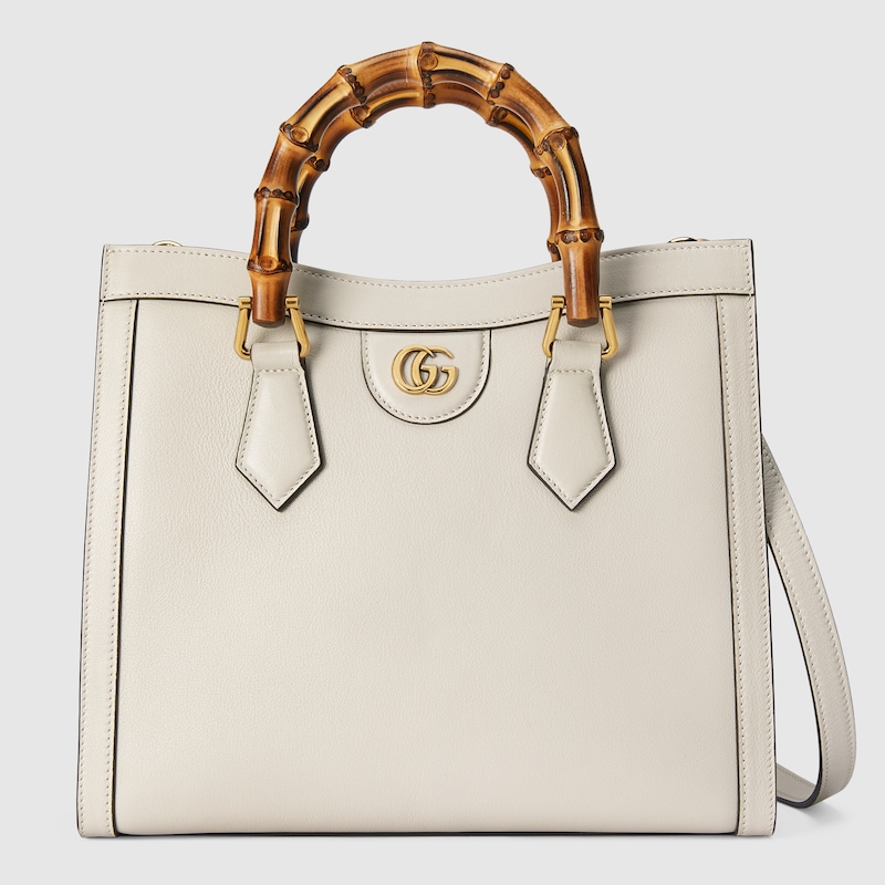 グッチ ダイアナ スモール トートバッグホワイト レザー Gucci Jp