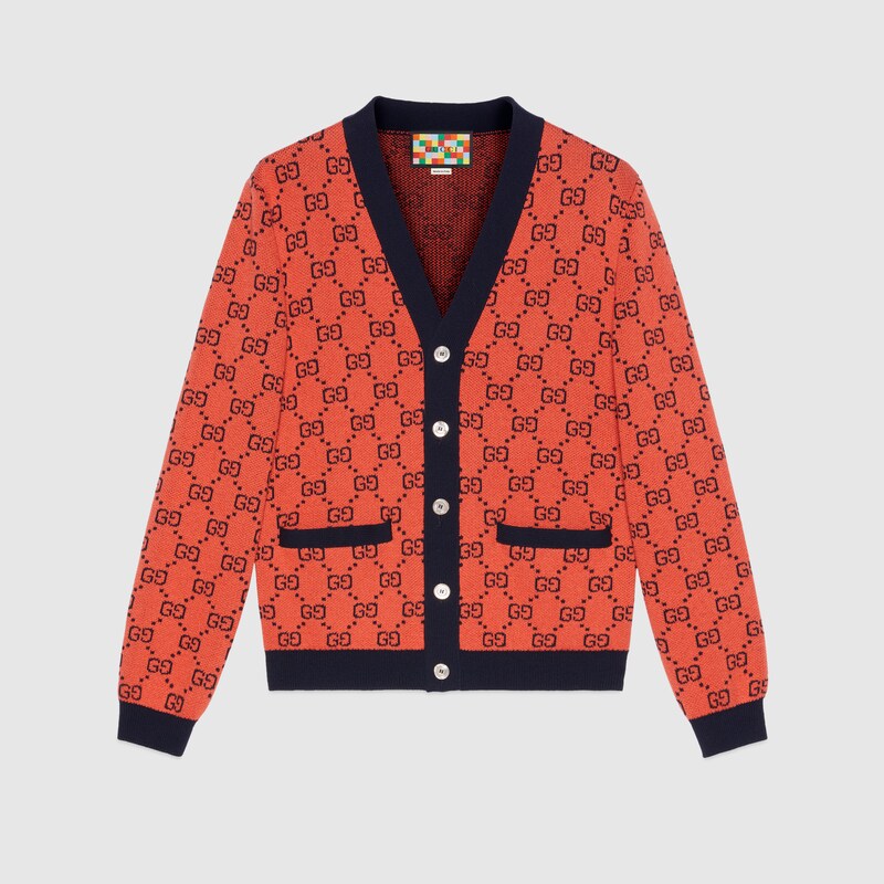 Gucci colorful cardigan clearance