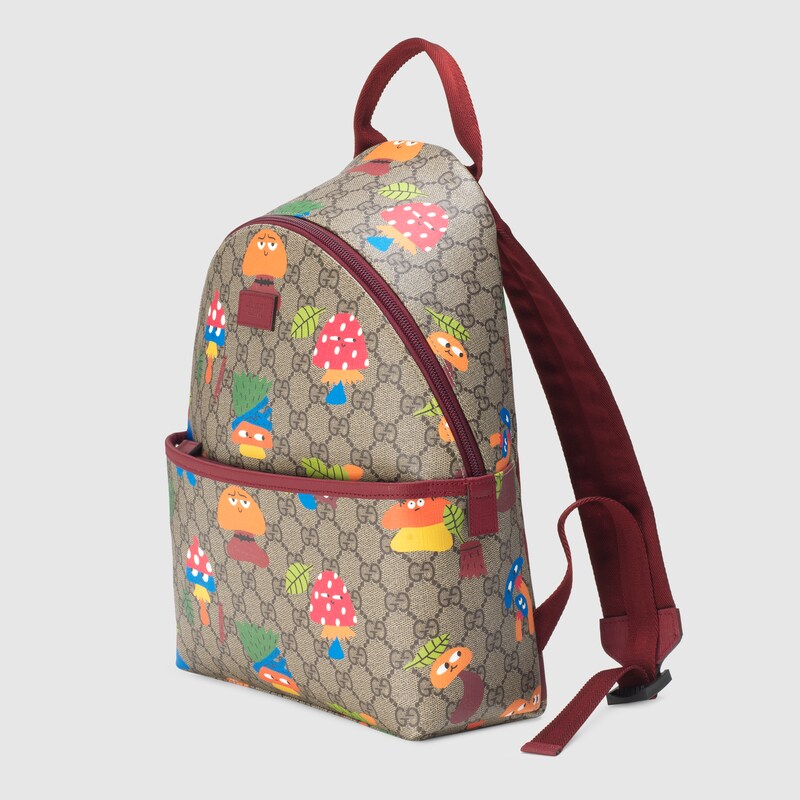 Gucci Kids Zaino GUCCI ALLERGYA in Cotone Monogram unisex bambino bambino  bambina - Glamood Outlet
