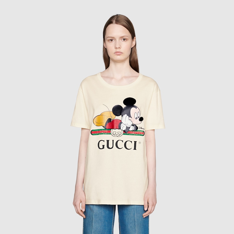 Übergroßes „Disney x Gucci“ T-Shirt in 