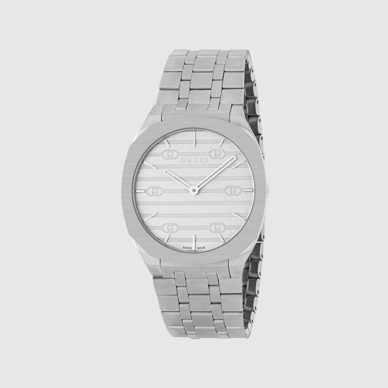 Orologio Gucci 25H, 34 mm in acciaio | GUCCI® Italia